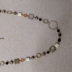 Lia Sofia long strand necklace.